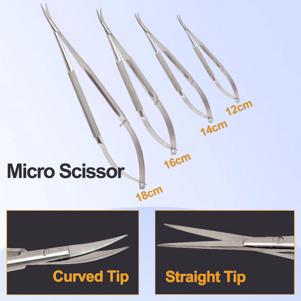 Medical Scissors - ​ 1 szt. Mikro Nożyczki Dentystyczne