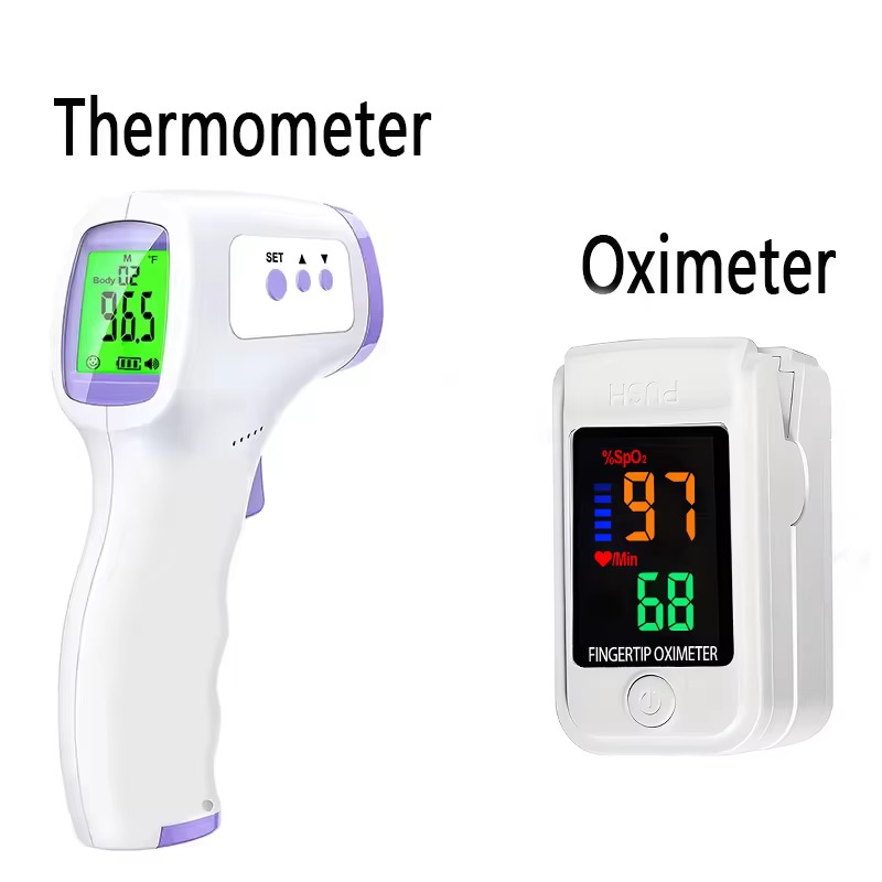Bezkontaktowy termometr na pod – Pulse Oximeter recenzja i cena