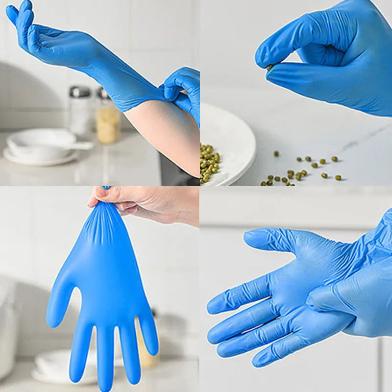 100 SZTUK Niebieskich Nitrylow – Medical Gloves recenzja i cena