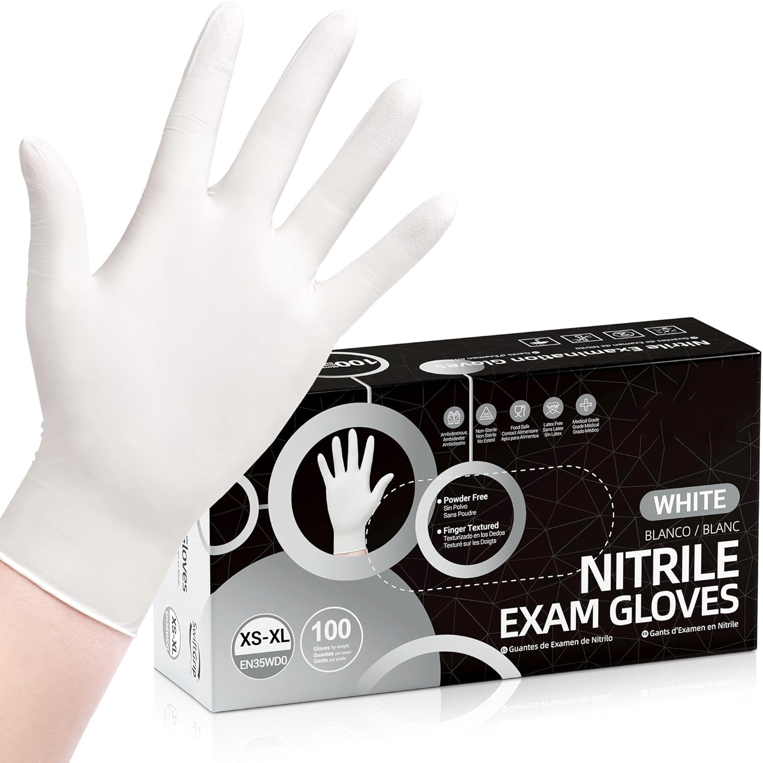 100 szt. Jednorazowe rękawice  – Medical Gloves recenzja i cena