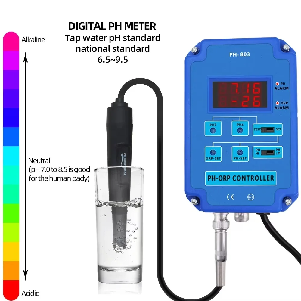 PH-803 Cyfrowy regulator pH i  – Thermometer Digital recenzja i cena