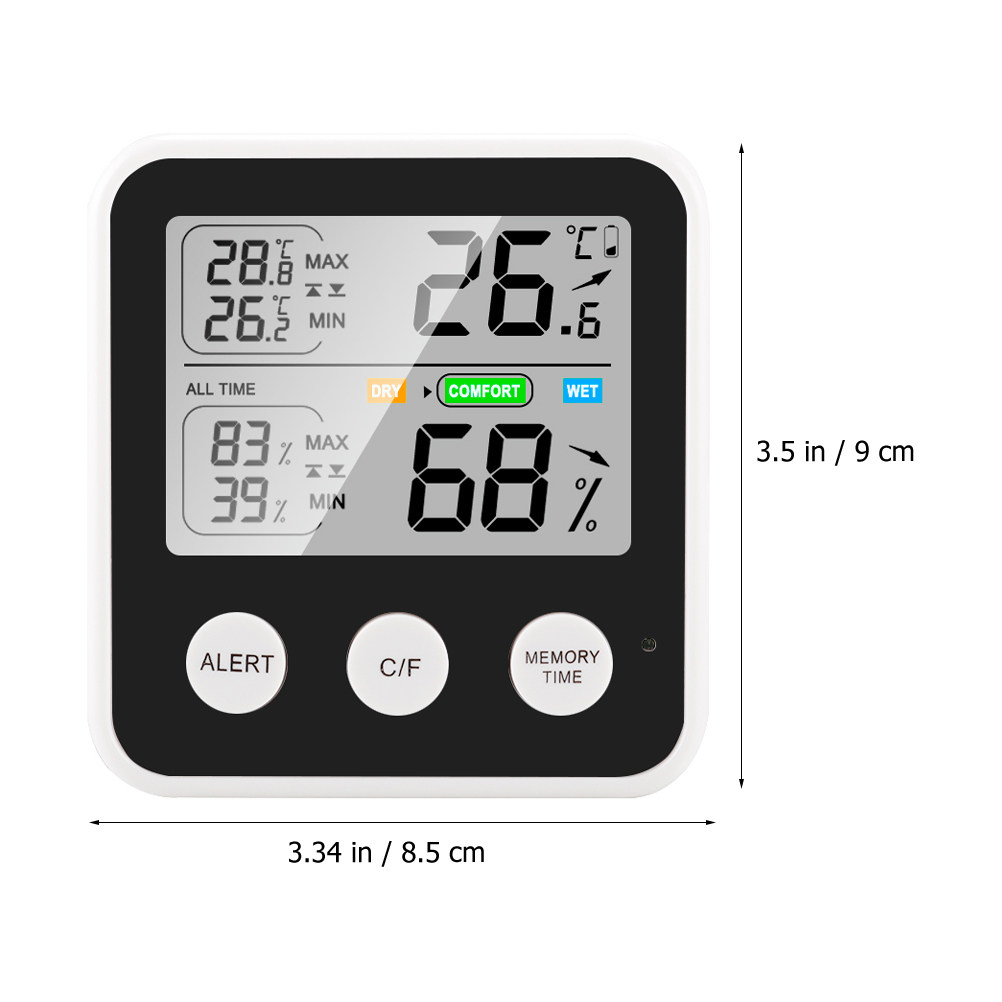 Cyfrowy higrometr i termometr  – Thermometer Digital recenzja i cena